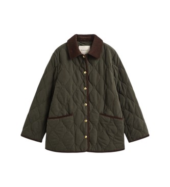 Gant Jaqueta acolchoada com monograma verde