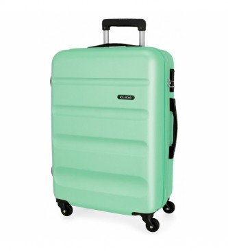 Roll Road Medium Rigid Suitcase 65cm Roll Road Flex Turquoise