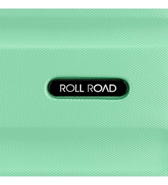 Roll Road Valigia Media Rigida 65cm Roll Road Flex Turchese