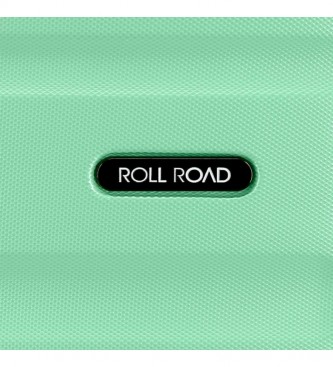 Roll Road 55-65-75cm Roll Road Flex Turquoise Set de valises rigides Turquoise