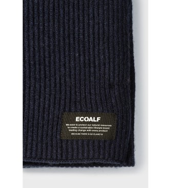 ECOALF Écharpe Sierra Wool bleu marine