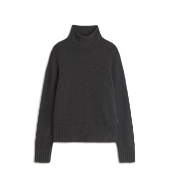 ECOALF Sweter Caqui ciemnoszary