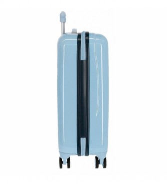 Joumma Bags Trolls World Tour valigia rigida cabina blu -34x55x20cm-