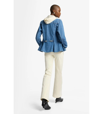 7 For All Mankind Kurtka Hilo niebieska
