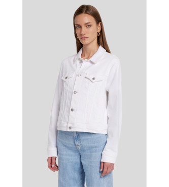 7 For All Mankind Casaco clssico de camionista branco