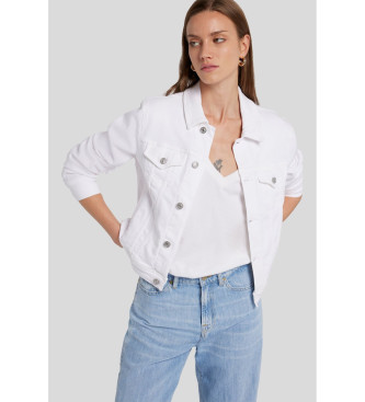 7 For All Mankind Casaco clssico de camionista branco