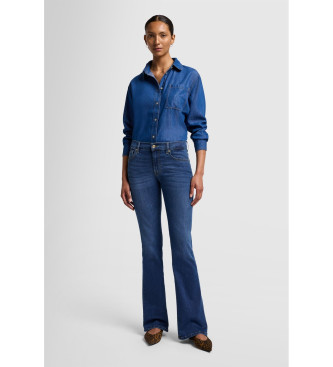 7 For All Mankind Calas de ganga bootcut Duchess blue