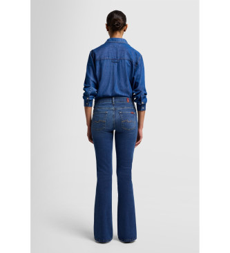 7 For All Mankind Calas de ganga bootcut Duchess blue