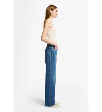 7 For All Mankind Blaue Explorer Jeans