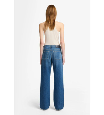 7 For All Mankind Blaue Explorer Jeans