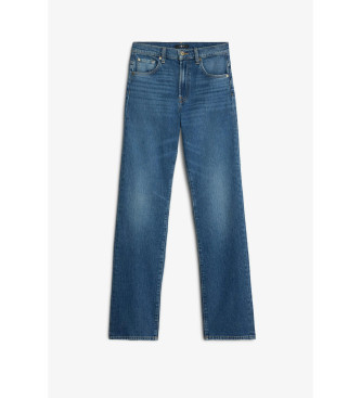 7 For All Mankind Blaue Explorer Jeans