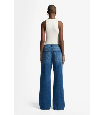 7 For All Mankind Blaue Explorer Jeans