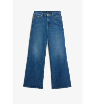 7 For All Mankind Blaue Explorer Jeans