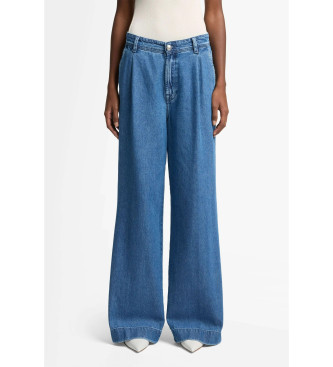 7 For All Mankind Jeans Blauer Faden