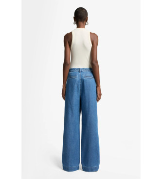 7 For All Mankind Jeans Blauer Faden