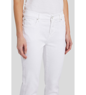 7 For All Mankind Calas de ganga Josefina Soleil branco