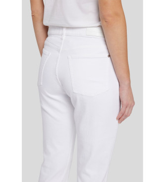 7 For All Mankind Calas de ganga Josefina Soleil branco