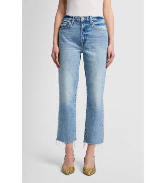 7 For All Mankind Jeans blu con tubo da stufa Logan