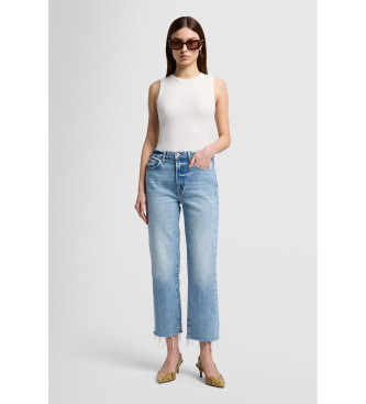 7 For All Mankind Jeans Logan Kachelpijp blauw