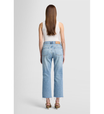 7 For All Mankind Jeans Logan Stovepipe blau