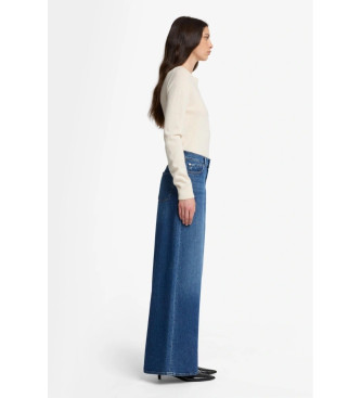7 For All Mankind Jeans Marie Wide Leg Artifact blu