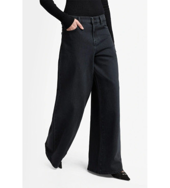 7 For All Mankind Jeans MARIE WIDE LEG noir
