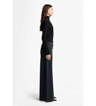 7 For All Mankind Jeans MARIE WIDE LEG noir