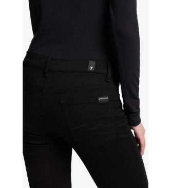 7 For All Mankind Jeans Roxanne schwarz