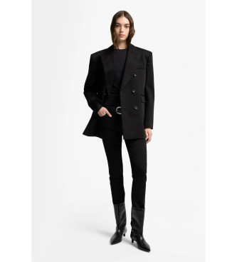 7 For All Mankind Jeans Roxanne schwarz