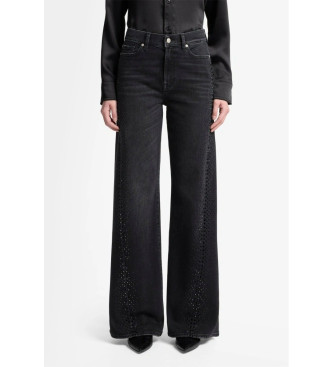 7 For All Mankind Jeans TWISTED LOTTA in Luxe Vintage schwarz
