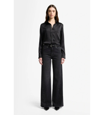 7 For All Mankind Jeans TWISTED LOTTA in Luxe Vintage schwarz