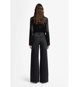 7 For All Mankind Jeans TWISTED LOTTA in Luxe Vintage schwarz