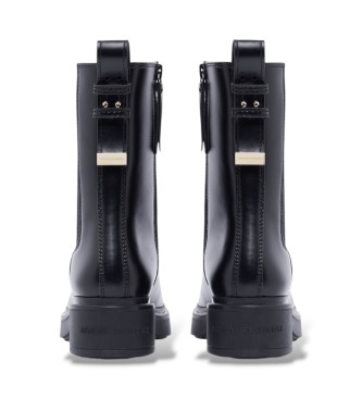 A|X Armani Exchange Usnjeni ?kornji Modern ?rni