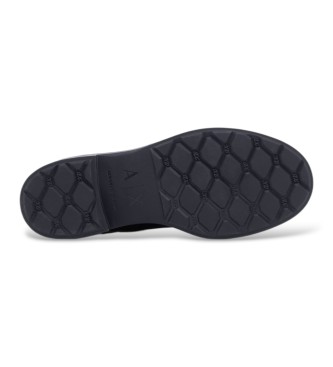 A|X Armani Exchange Usnjeni ?kornji Modern ?rni