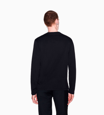 A|X Armani Exchange Camiseta Slim negro