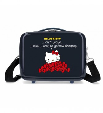 Joumma Bags ABS Boog van Hello Kitty toilettas aanpasbaar aan trolley -29x21x15cm
