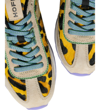 HOFF Zapatillas de Piel Art amarillo