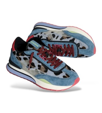 HOFF Zapatillas de Piel Art azul