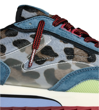 HOFF Zapatillas de Piel Art azul