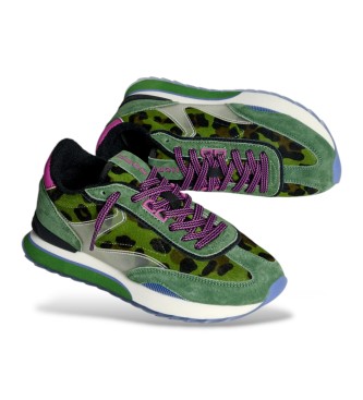 HOFF Zapatillas de Piel Art verde