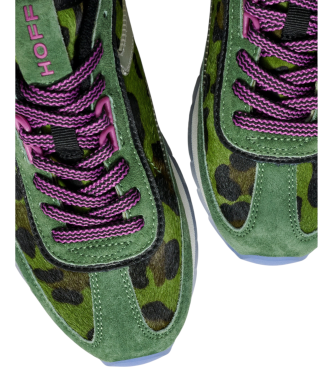 HOFF Zapatillas de Piel Art verde