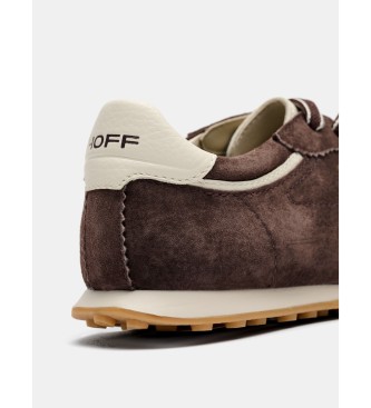 HOFF Bridge Fl Leather Sneakers castanho escuro