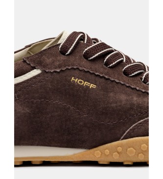 HOFF Bridge Fl Leather Sneakers castanho escuro