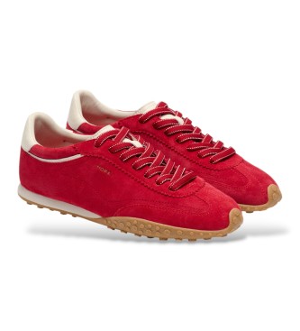 HOFF Ténis de couro Bridge Fl vermelho