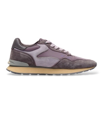 HOFF City Retro Lilac Leather Sneakers