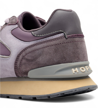 HOFF City Retro Lilac Leather Sneakers