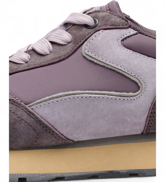 HOFF City Retro Lilac Leather Sneakers