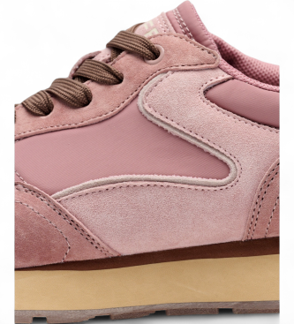 HOFF City Retro Leather Sneakers rosa