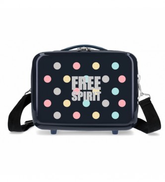 Movom ABS Movom Free Dots Toilet Bag Navy Blue -29x21x15cm