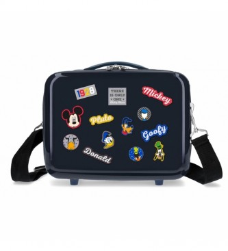 Joumma Bags ABS straniščna vrečka Mickey Prilagodljivi znaki mornarsko modra -29x21x15cm
